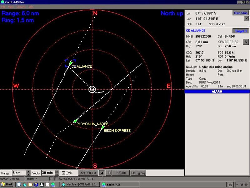 ais screenshot