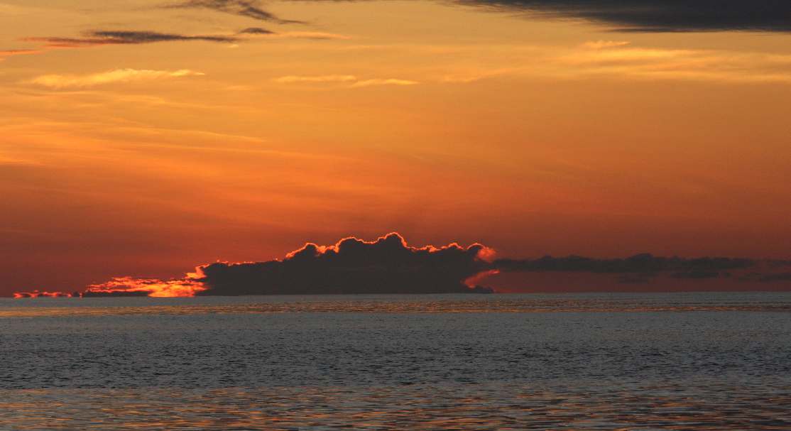 zonsondergang